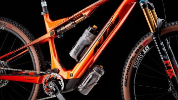 E-mountain bike KTM Macina Scarp SX Exonic, enfocado en ligereza y rendimiento con motor Bosch.