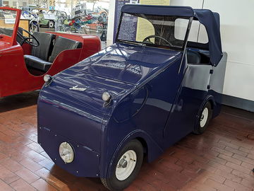 Coche estrecho Larmar, ideal para desplazamientos urbanos y fácil aparcamiento, 70cm de ancho.