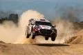 Imagen dinámica de Sesks dejando una estela de polvo en el WRC.