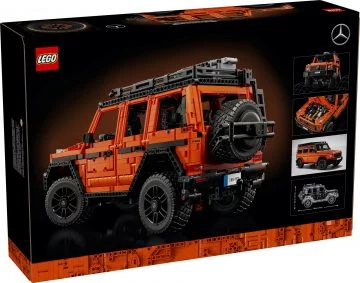 Caja del LEGO Technic del Mercedes Clase G, emblemático 4x4 en su 45 aniversario.