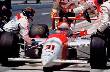 El Penske PC23, dominante en '94 con su motor Mercedes V8 indomable.