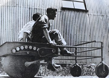 Prototipo Rolligon, vehículo para terrenos difíciles de hace 70 años