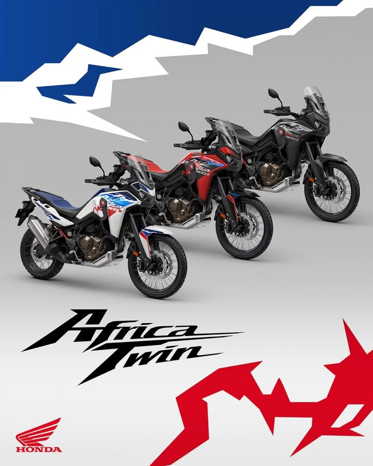 Honda CRF1100L Africa Twin, sinónimo de robustez y aventura.