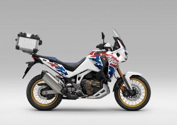 Renovada Africa Twin con gráficos atrevidos y nuevas opciones de color.