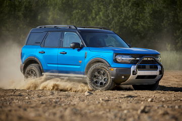 Ford Bronco Sport 2025 superando obstáculos con solvencia