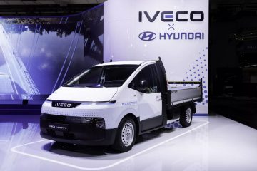 Presentación de la Iveco eMoovy con diseño vanguardista y eléctrico.