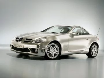 Mercedes SLK con motor V6 diésel triple turbo y casi 300 CV.