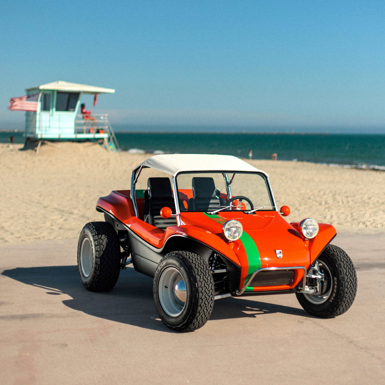 Renacimiento eléctrico de un icono playero, el Meyers Manx 2.0.