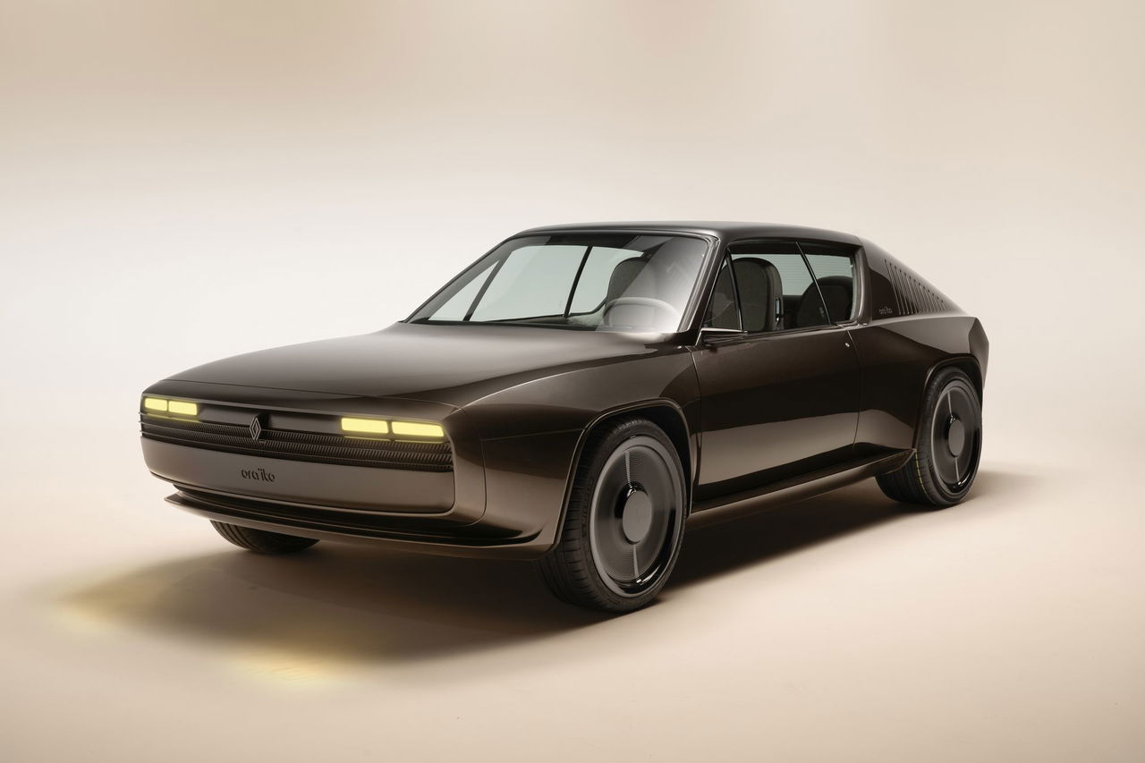 Renault reintroduce el clásico coupé con líneas modernizadas y estilo retro.