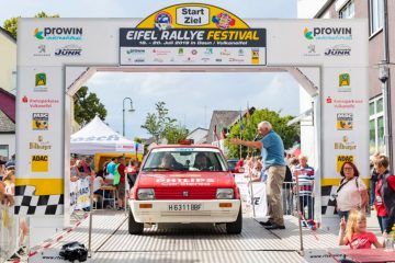 SEAT Ibiza preparado para competición en el Eifel Rallye Festival