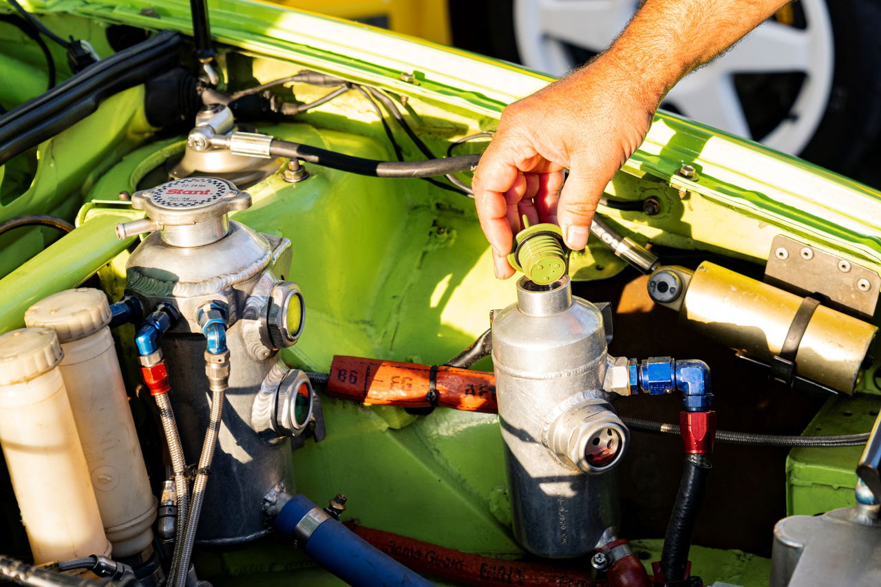 El corazón de un guerrero: Ibiza Kit Car con su motor de 300 CV y 10.000 rpm.