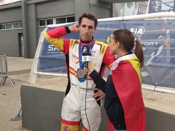 Dani Juncadella en entrevista durante los Motorsport Games.