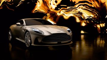 El Aston Martin DB12 Goldfinger, un tributo a la era clásica de Bond.