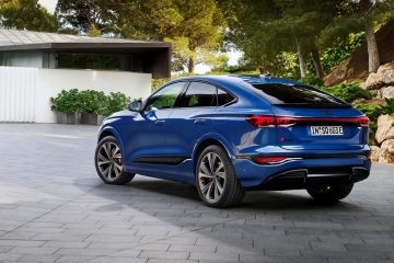 Imponente Audi Q6 Sportback destaca por su diseño coupé y vanguardista línea trasera