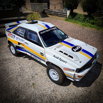 Audi Quattro legendario, renace para conquistar Dakar.