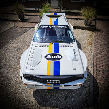 Retorno legendario del Audi Quattro al Dakar en su edición clásica.