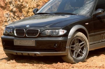 BMW E46 modificado por AC Schnitzer con un look todoterreno imponente.