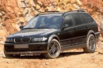 BMW E46 transformado por AC Schnitzer, listo para la aventura.