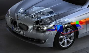 Innovador Turbosteamer de BMW que combina vapor y gasolina.