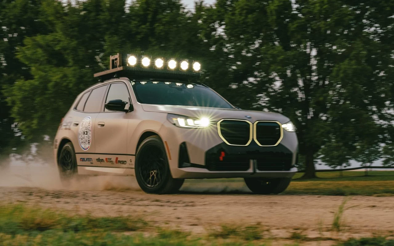 BMW X3 M50 preparado pista en Rebelle Rally 2024