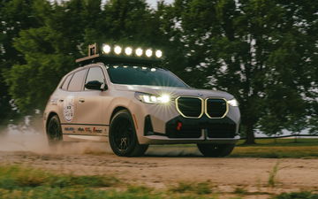 BMW X3 M50 preparado pista en Rebelle Rally 2024