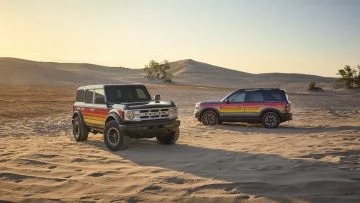 El Ford Bronco muestra su espíritu aventurero y diseño retro