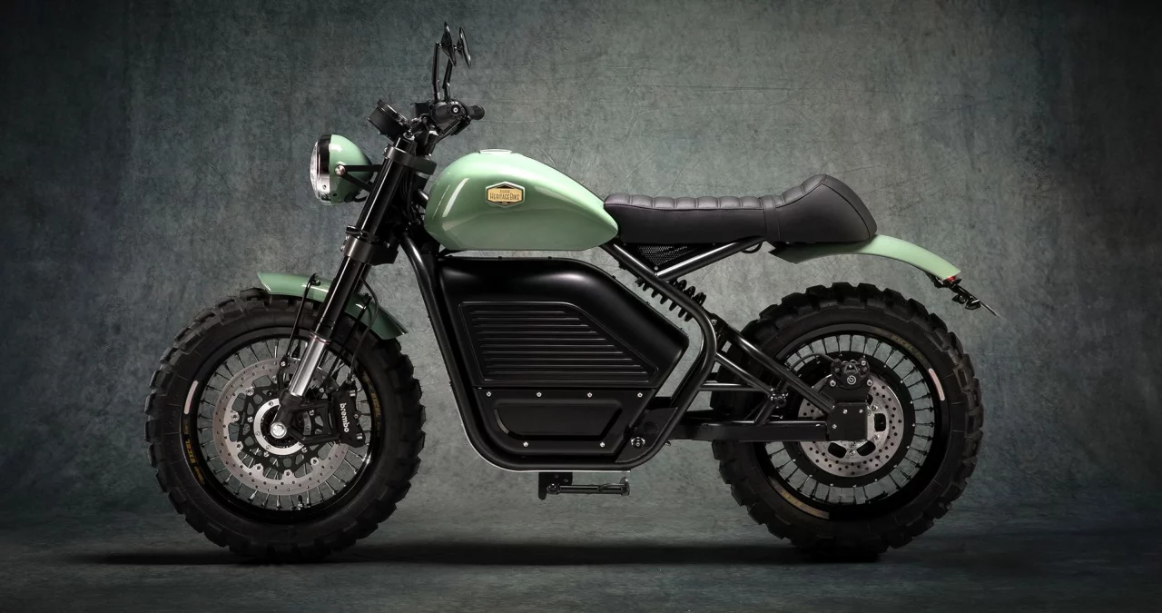 Scrambler todoterreno de diseño exótico y elevado precio.