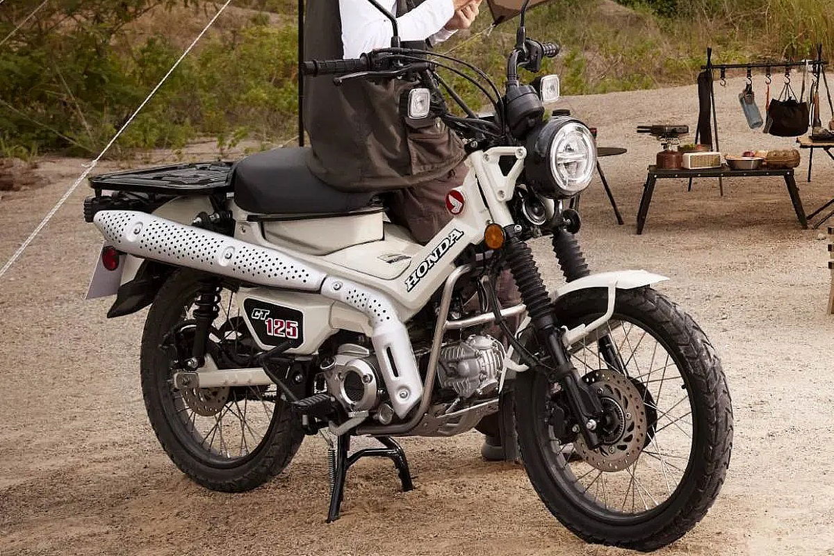 Honda CT125 Hunter Cub, la moto ideal para aventuras ligeras.