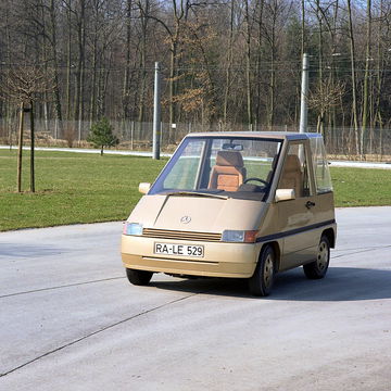 Mercedes-Benz NAFA, un prototipo compacto con diseño avanzado para su época.