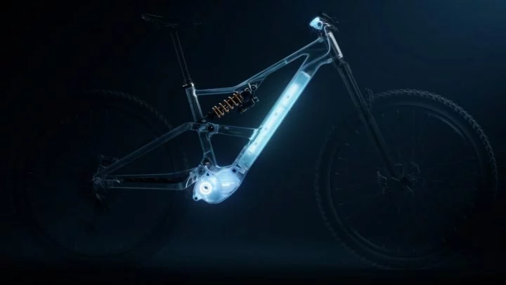 Ebike Orbea Rise con suspensión Fox y extensor autonomía.