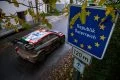 Competidor del Rally de Centroeuropa 2024 en plena acción.