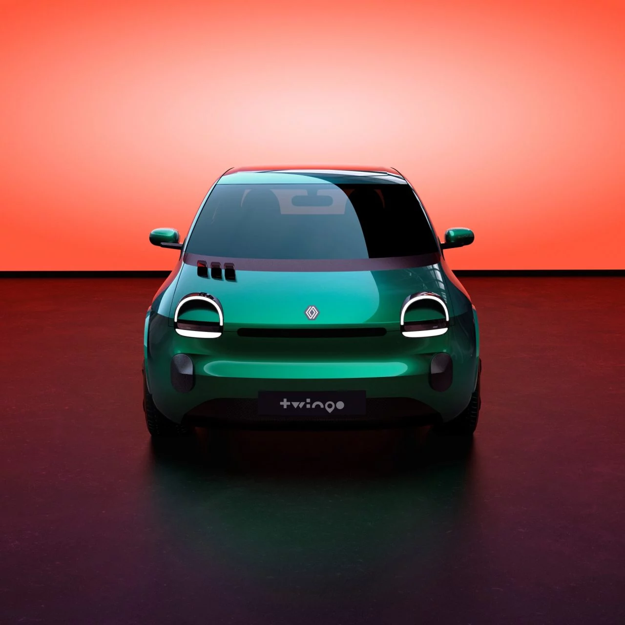 Vuelve el Renault Twingo con una fascia delantera que emula los icónicos ojos de rana.