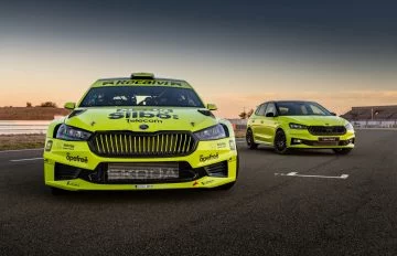 Skoda Fabia Rally2 edición limitada, homenaje a Cohete Suárez.