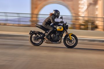 Clásica y moderna, la Triumph Trident 660 ofrece un rendimiento envidiable.