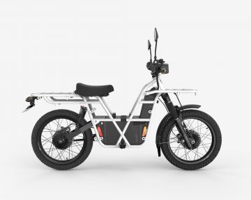 Ebike UBCO 2x2 con diseño robusto y apto para todo terreno.