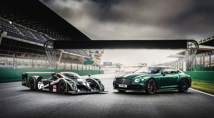 Bentley muestra un prototipo que nunca competirá en Le Mans.