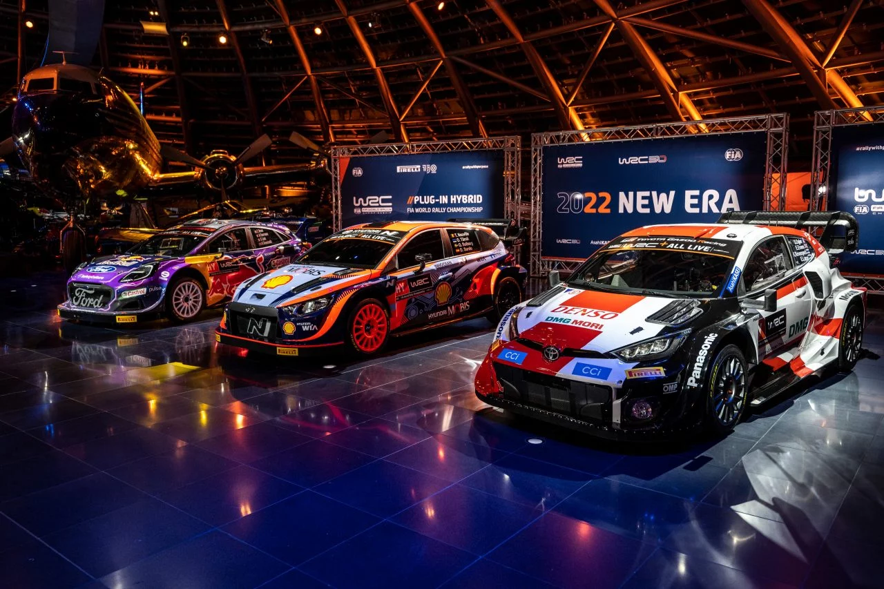 WRC launch at the Hangar 7 in Salzburg