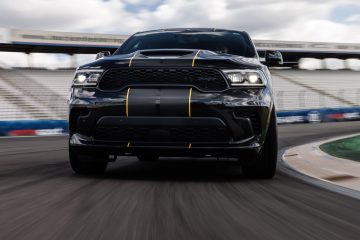 Dodge Durango con un diseño agresivo, listo para la pista.