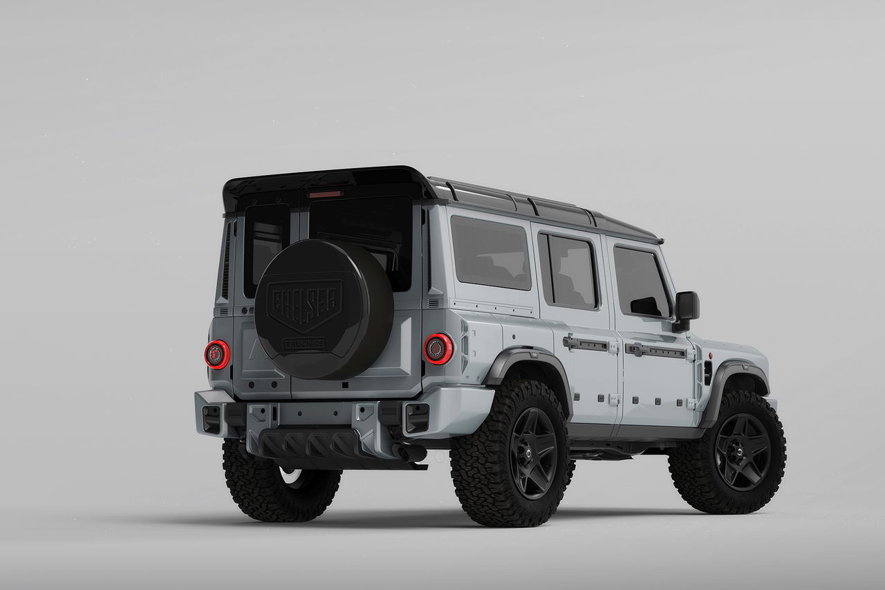 Es el 4x4 de lujo más absoluto, el Land Rover Defender del más alto standing.