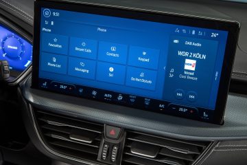 Pantalla táctil del Ford Focus Active Sportbreak, con un diseño intuitivo.