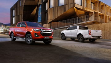 El Isuzu D-MAX 2025 destaca por su diseño robusto y versatilidad en cualquier terreno.