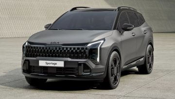 Avance de la KIA Sportage 2025, con un diseño audaz y moderno.