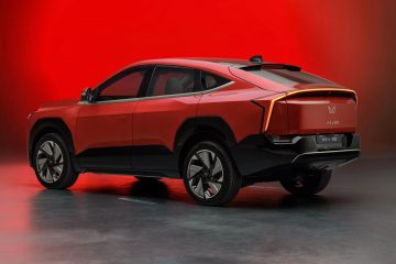 Este SUV coupé de Mahindra presenta un diseño radical y estilizado.