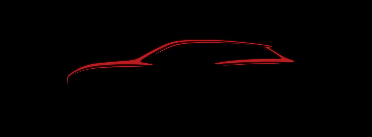 Silhouette del nuevo SUV deportivo de Mercedes-AMG se interpreta con elegancia.