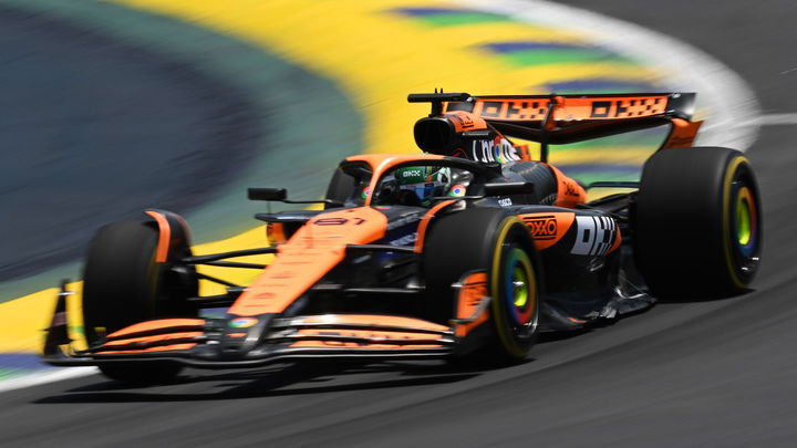 Oscar Piastri domina sprint qualy brasil con McLaren