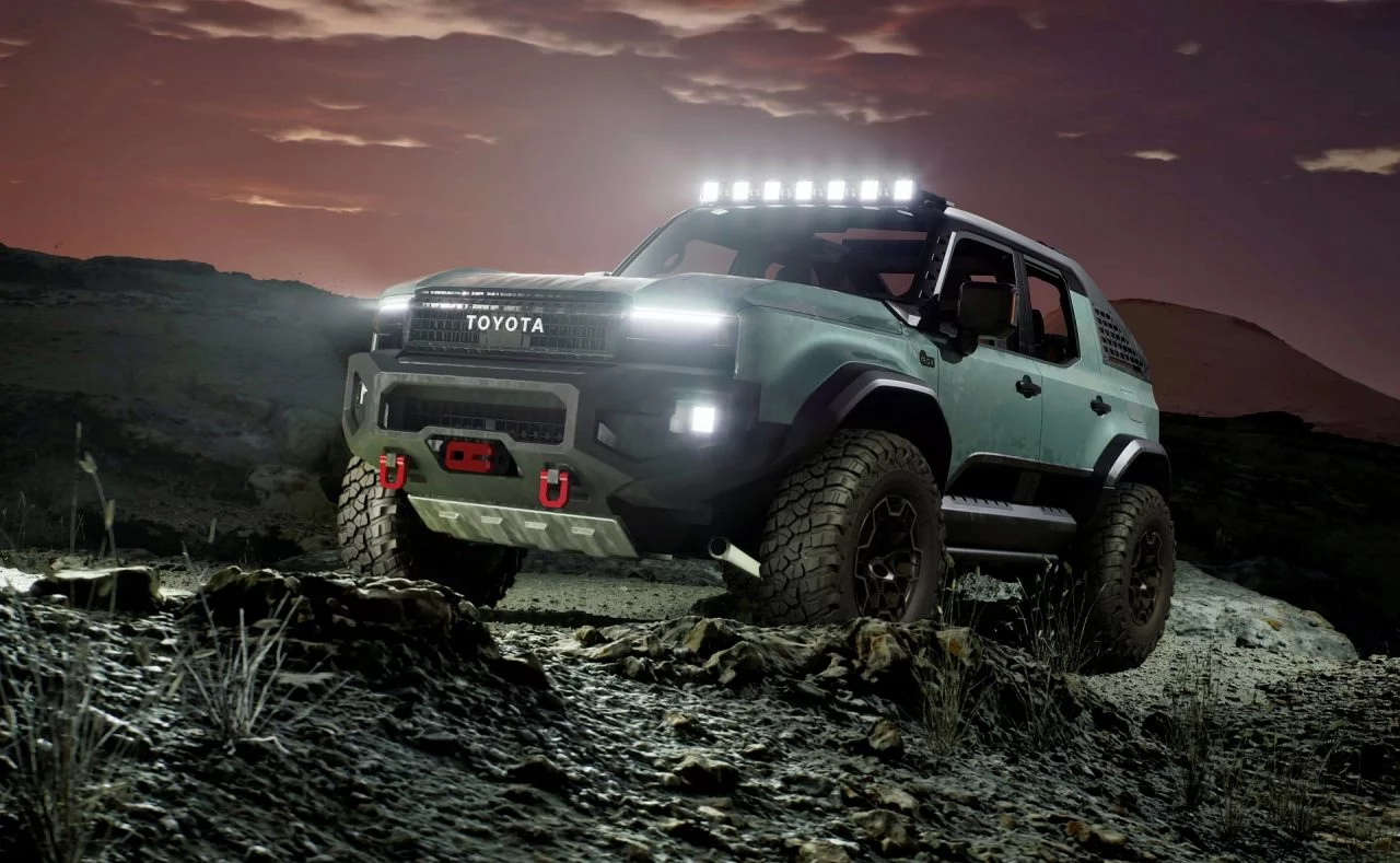 Toyota Land Cruiser ROX, fuerza bruta 4x4 para terrenos extremos