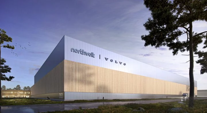 Planta de baterías de Volvo y Northvolt en Gotemburgo, un paso hacia la electrificación.