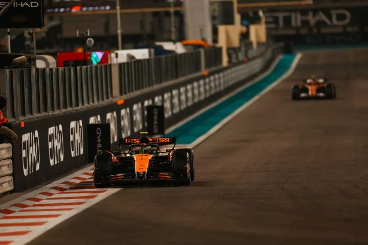 Lando Norris se lleva la victoria en Abu Dabi, coronando a McLaren en el campeonato.