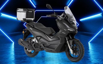 La Linhai ADV Buck 125 combina estilo y funcionalidad, ideal para la ciudad.