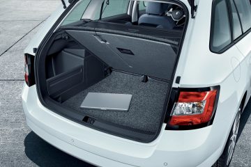 Maletero espacioso del Skoda Fabia Combi, ideal para familias y viajes.